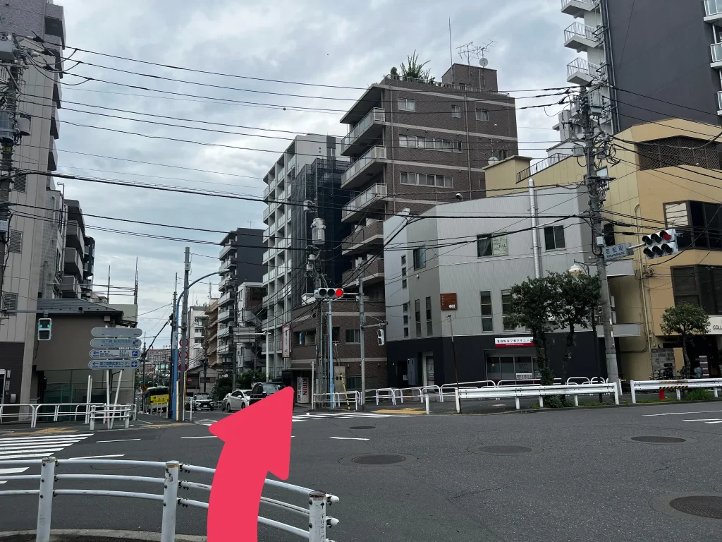 新宿区若松河田駅からの道のり⑦ | 浮気調査・人探しに強いKings探偵事務所